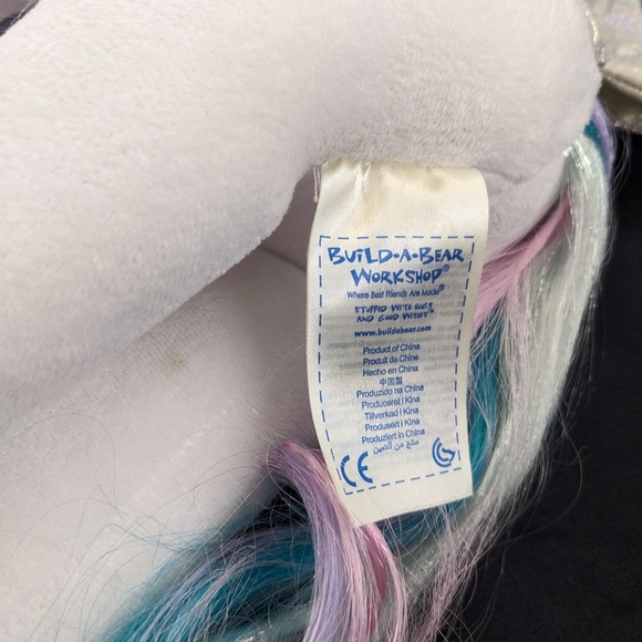NWT Build A Bear My Little Pony Celestia 16" Stuffed Animal Unicorn Pegasus - Picture 7 of 16